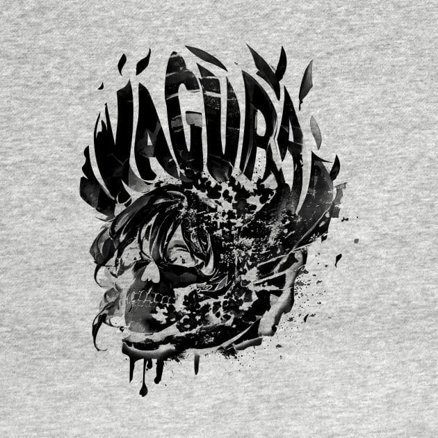 Skull Girl (black skull) by Kagura (The band)